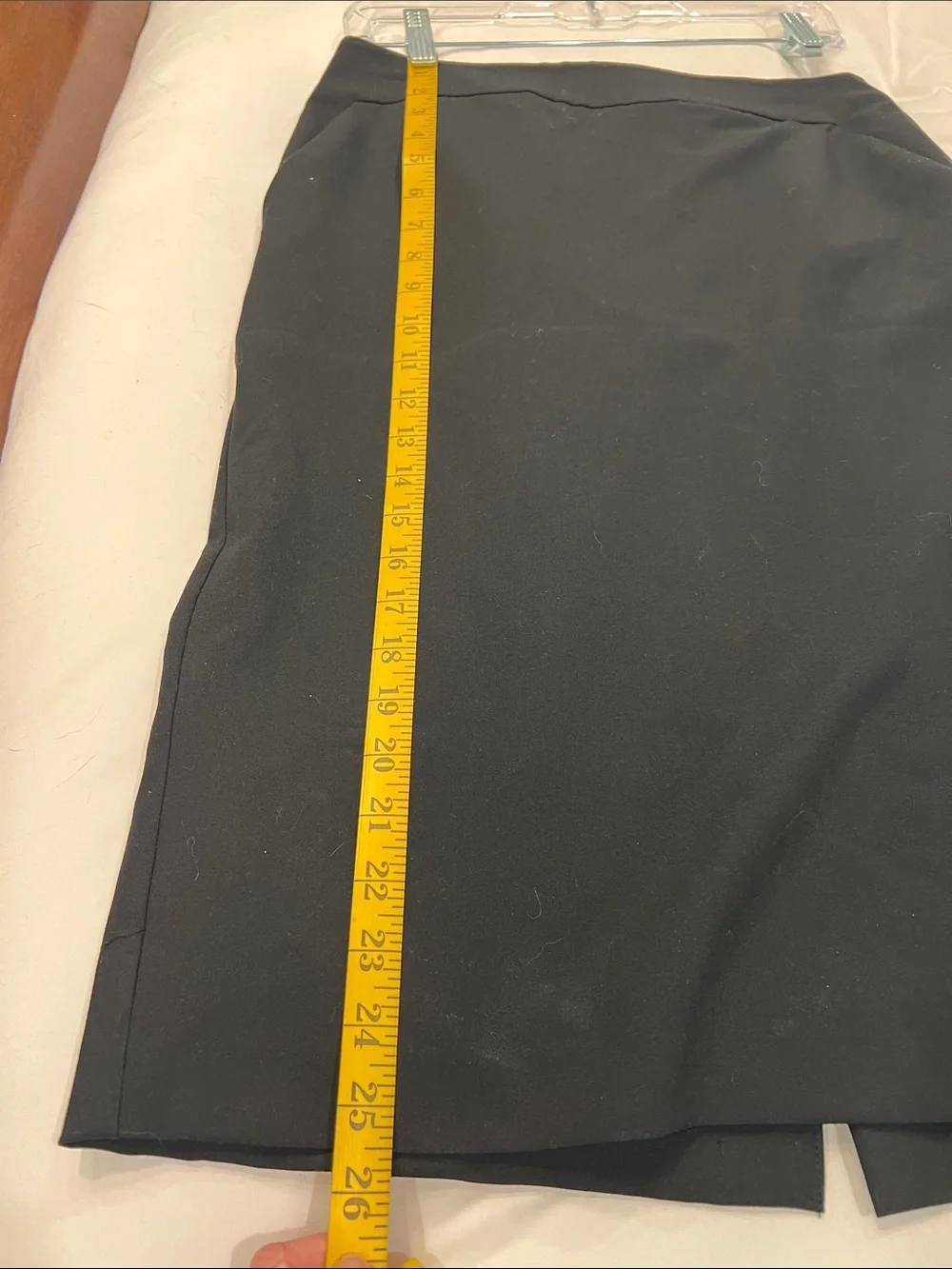 Liz Claiborne Black Stretch Pencil Skirt-NWOT